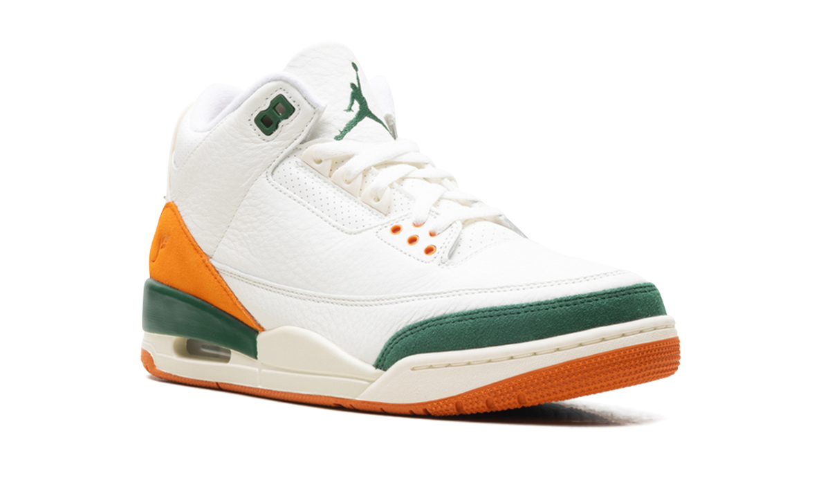 Overkicks - Air Jordan 3 Retro SP SoleFly Miami (IF4491-100) - detalle suela