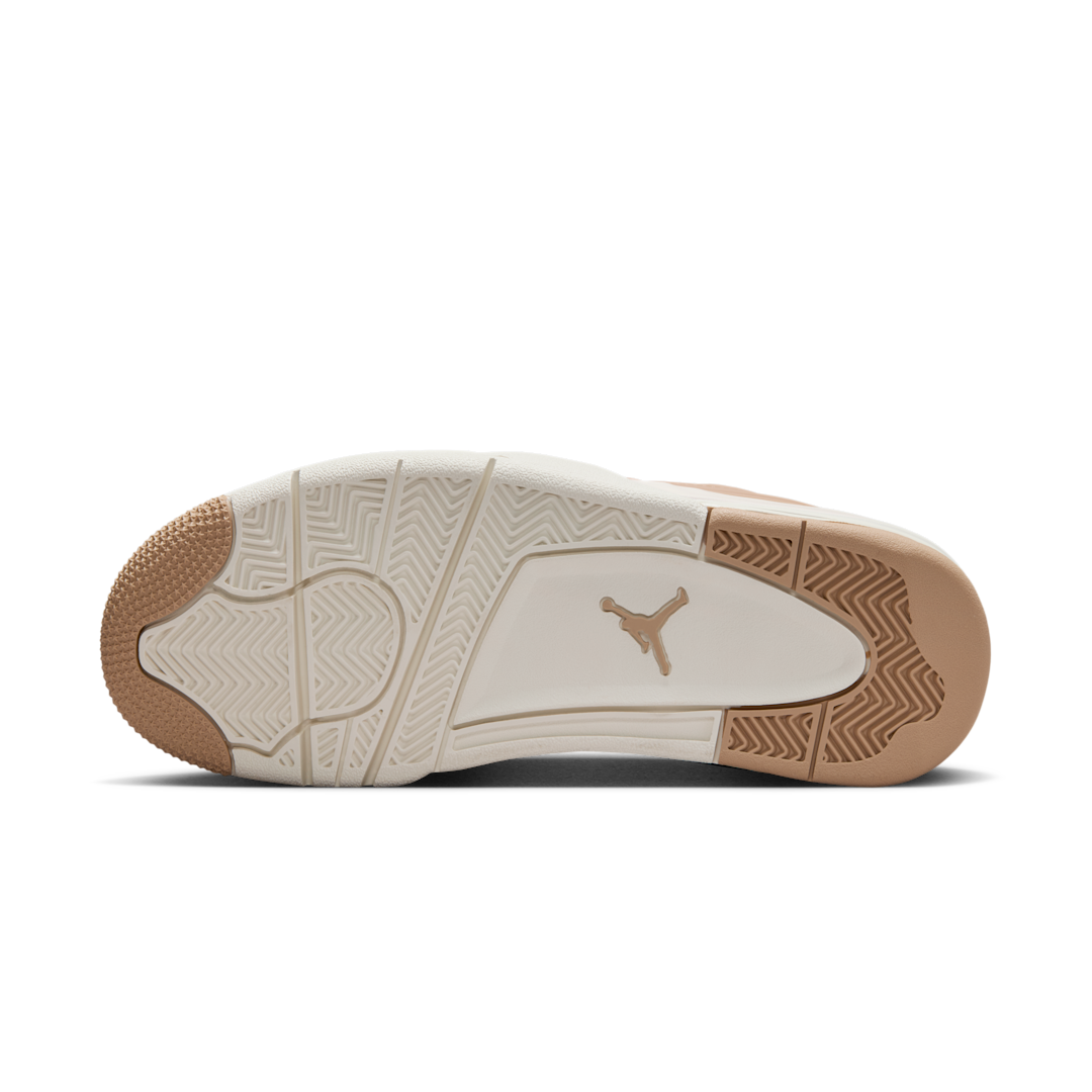 Overkicks - Air Jordan 4 RM Rattan Light Orewood Brown (FQ7940-202) - detalle suela