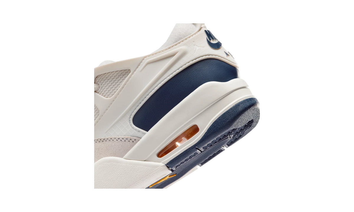 Overkicks - Air Jordan 4 RM Sail Midnight Navy (GS) (FQ7938-107) - imagen 8