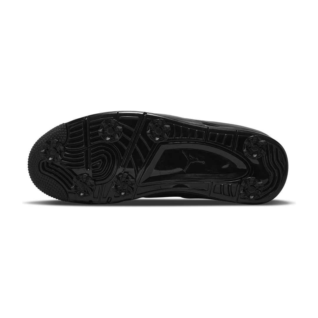 Overkicks - Air Jordan 4 Retro Golf Black Cat Pony Hair (CU9981-001) - detalle suela