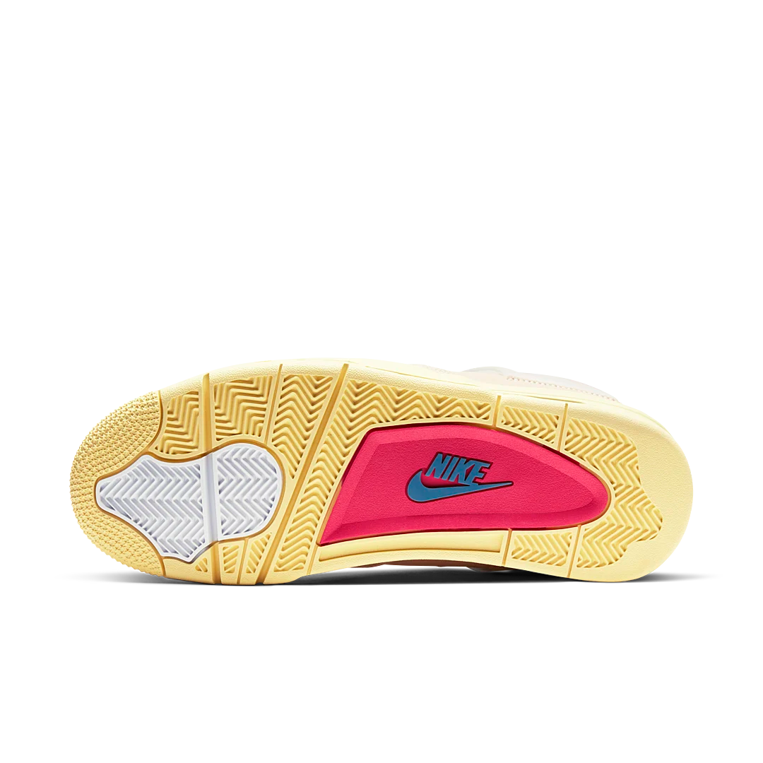 Overkicks - Air Jordan 4 Retro Union Guava Ice (DC9533-800) - detalle suela