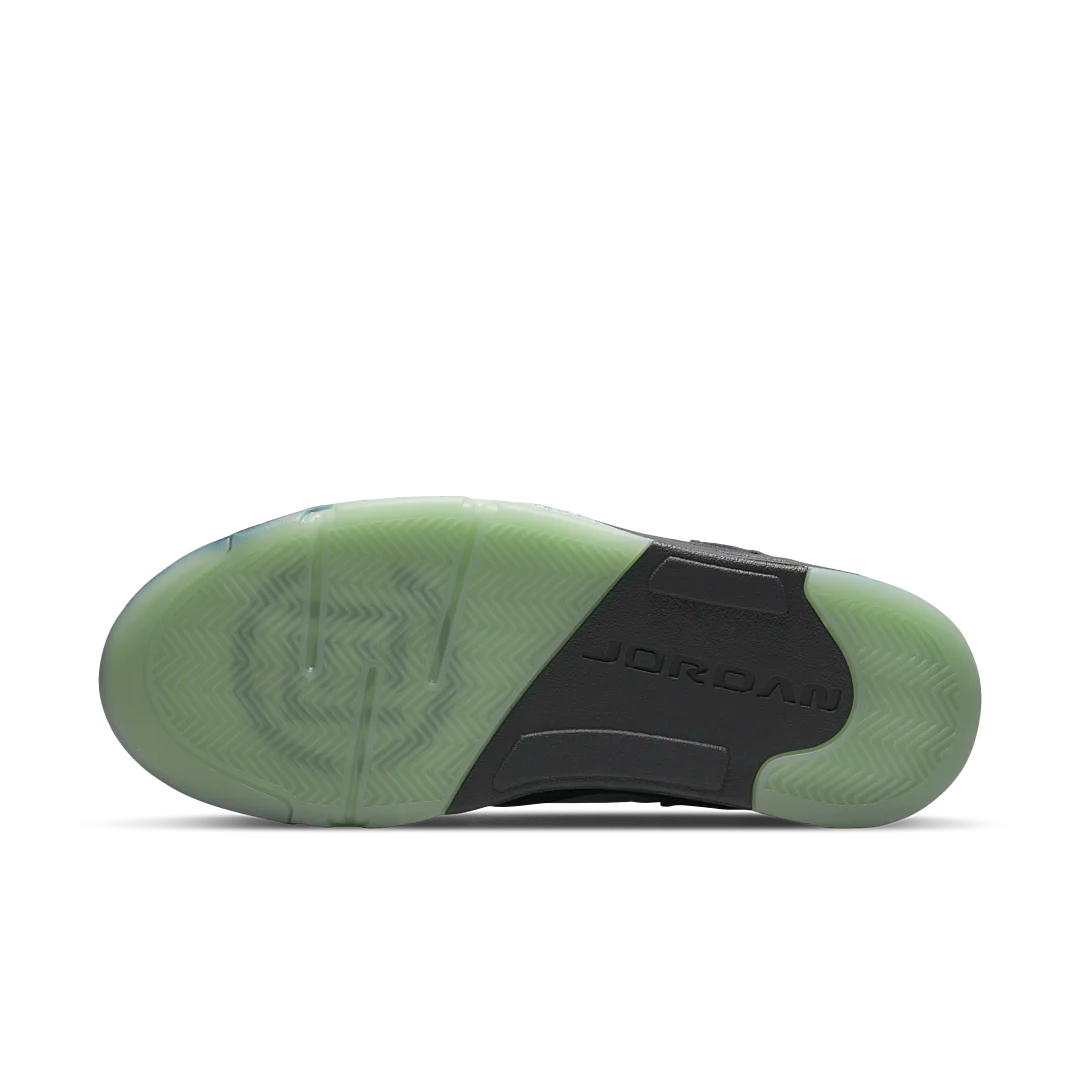 Overkicks - Air Jordan 5 Retro Low CLOT Jade (DM4640-036) - detalle suela