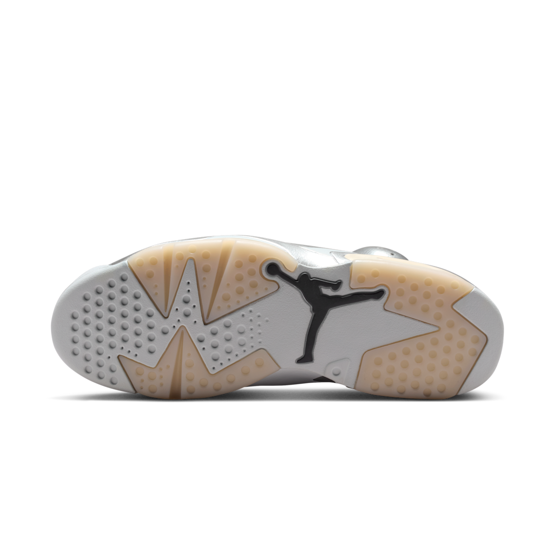 Overkicks - Air Jordan 6 Retro PSG Paris Saint-Germain Silver (IQ5135-001) - detalle suela