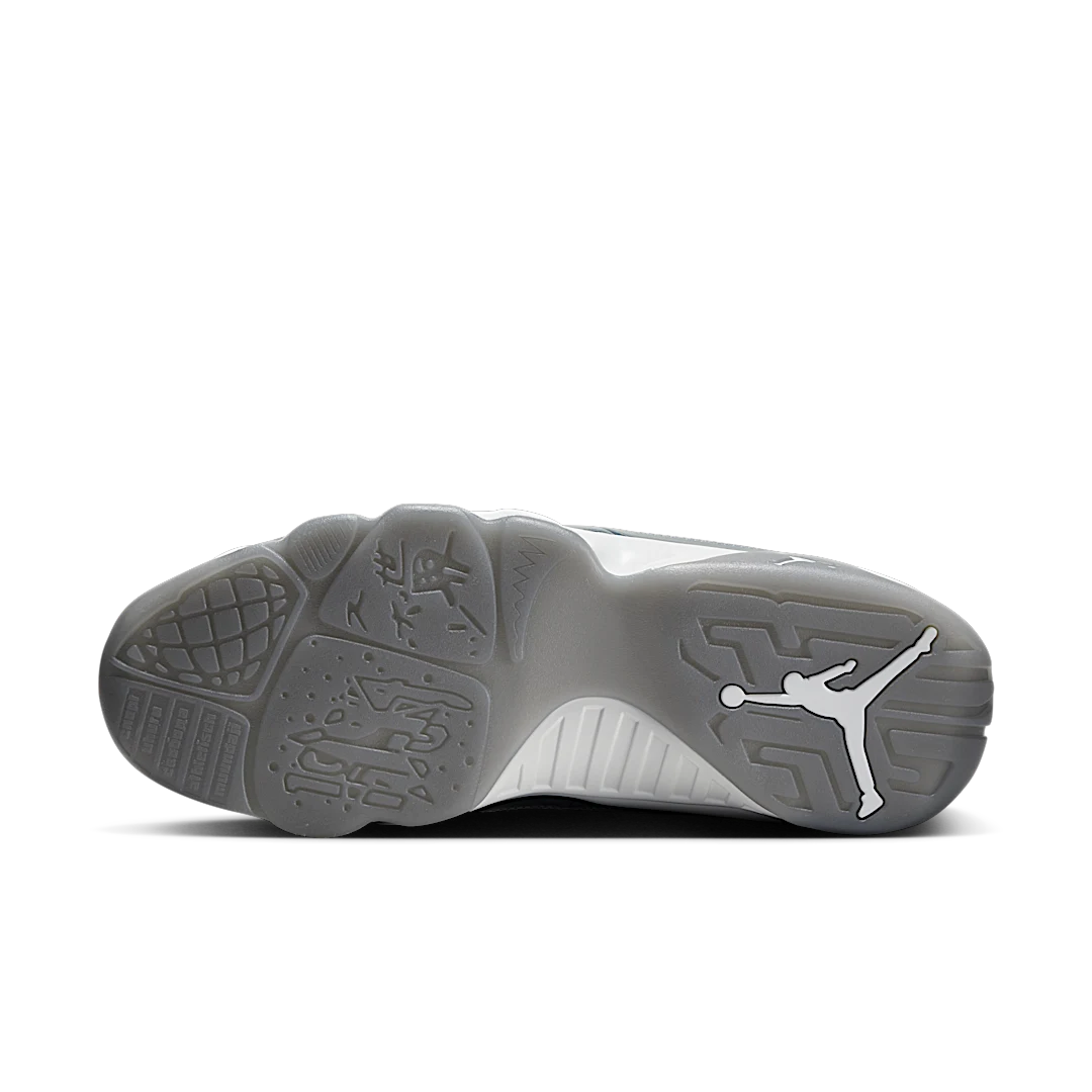 Overkicks - Air Jordan 9 Retro Cool Grey (2025) (HV4794-011) - detalle suela