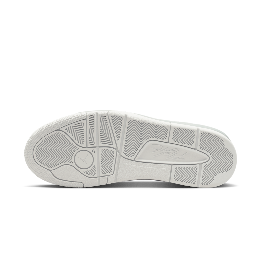 Overkicks - Air Jordan Flight Court Cool Grey Varsity Red (HF3255-007) - detalle suela