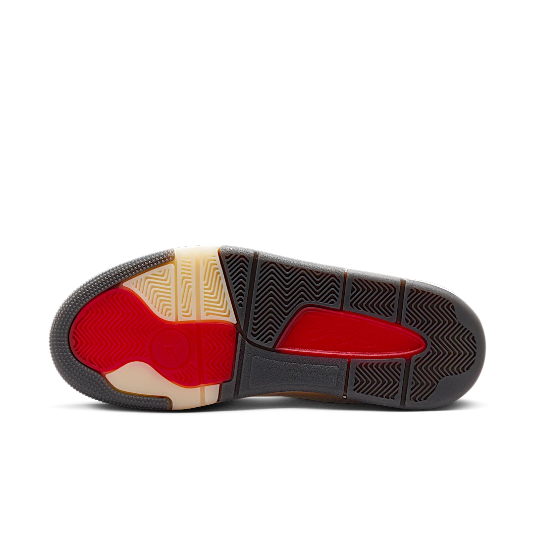 Overkicks - Air Jordan Flight Court Who Decides War Coconut Milk (HQ2958-100) - detalle suela