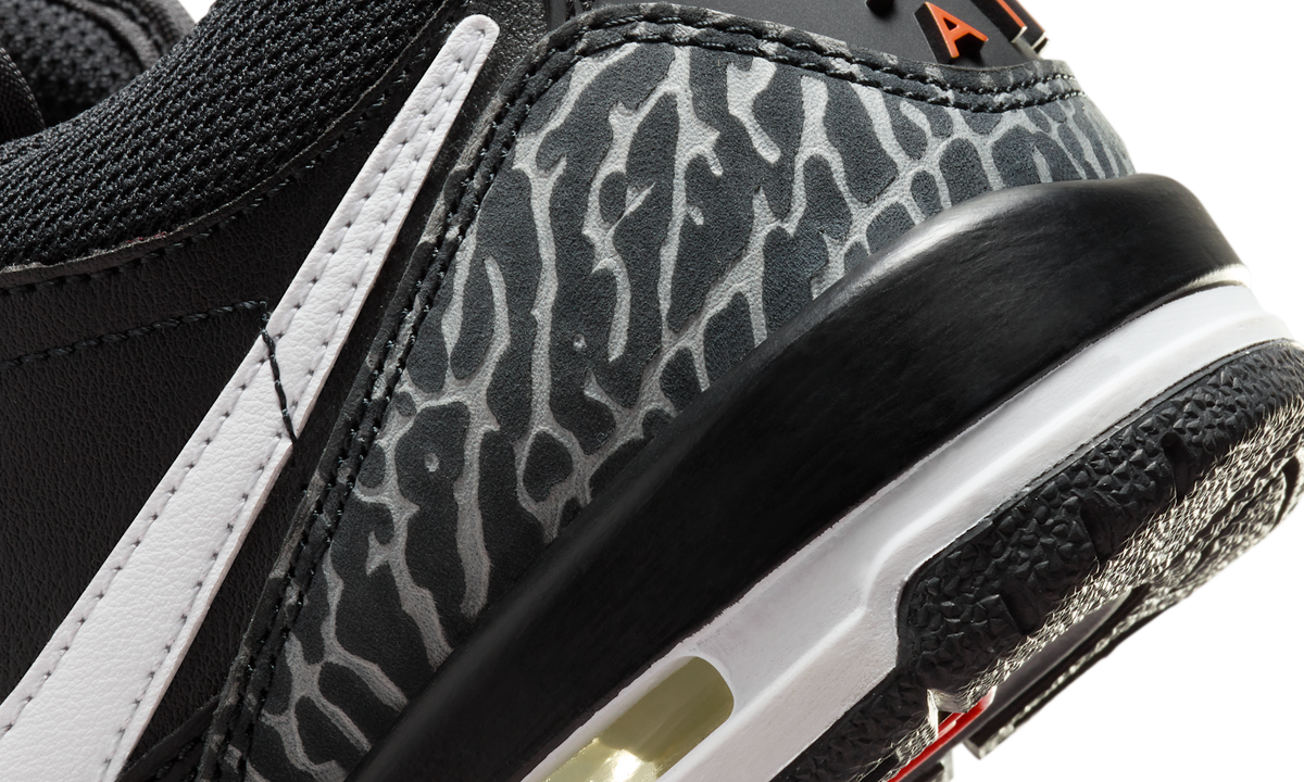 Overkicks - Air Jordan Legacy 312 Low Black White Safety Orange (CD9054-018) - detalle