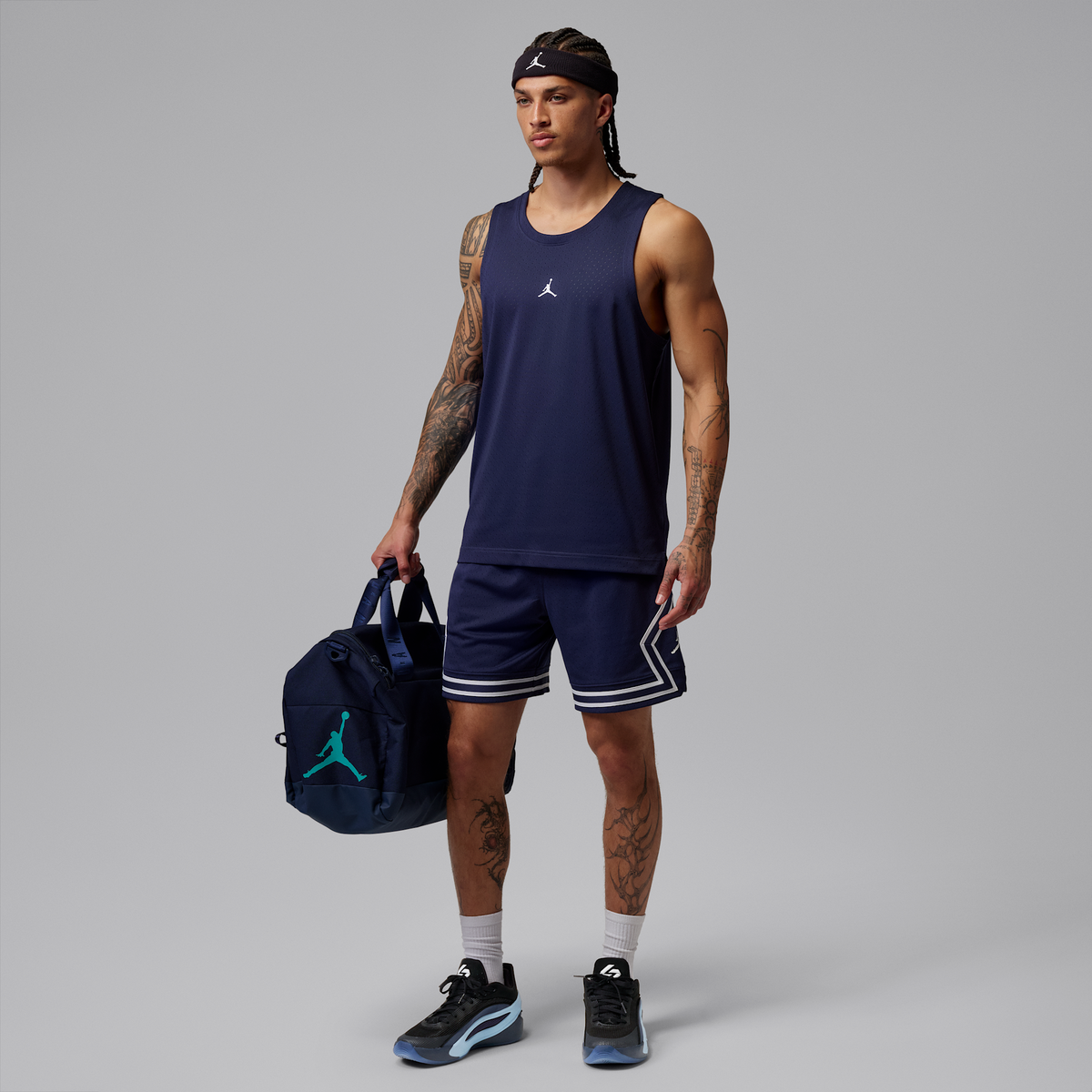 Overkicks - Air Jordan Luka 5 Black Thunder Blue (IM5182-002) - detalle