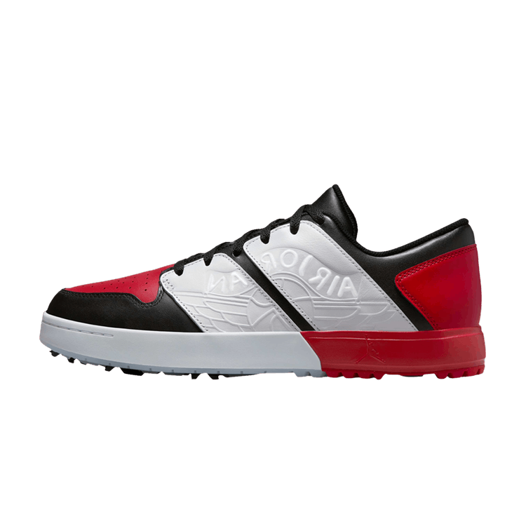 Overkicks - Air Jordan Nu Retro 1 Low Golf Chicago (FZ4153-001) - vista lateral