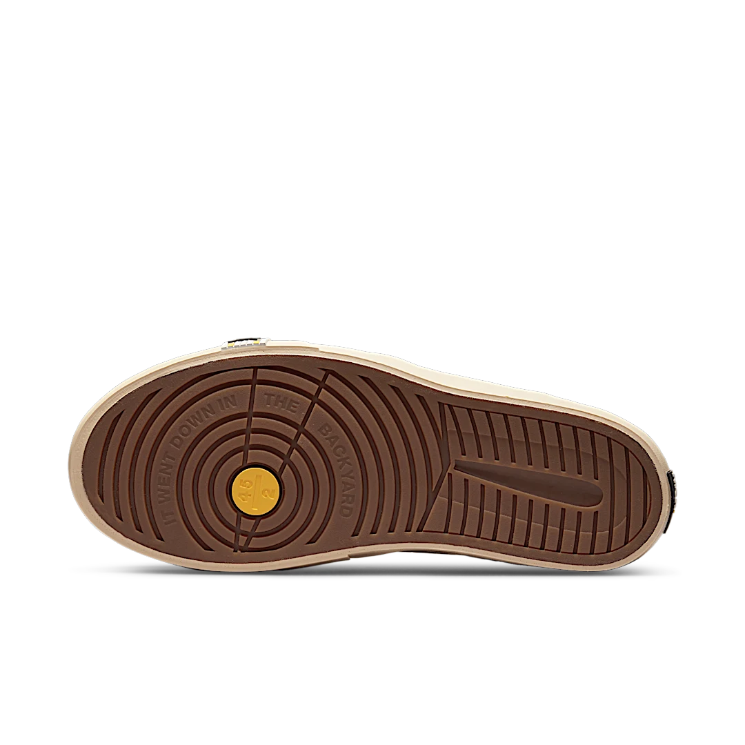 Overkicks - Air Jordan Series Mid Maison Chateau Rouge Brown (DO5247-212) - detalle suela