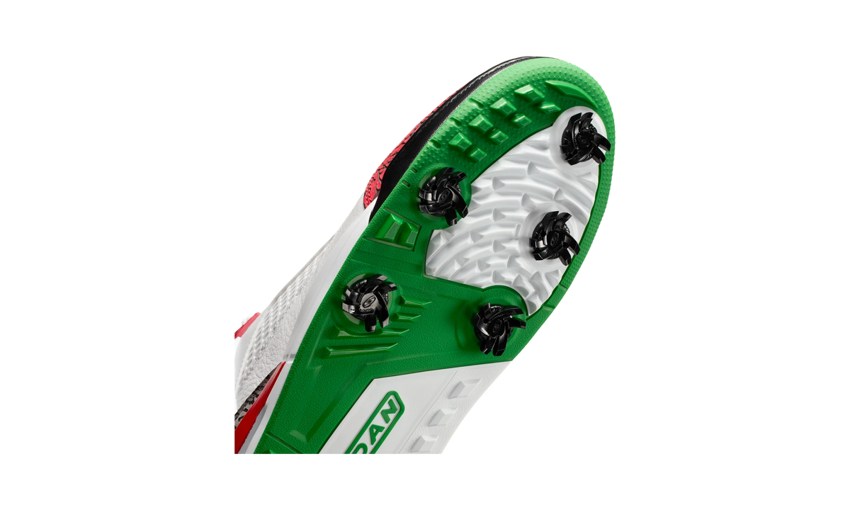 Overkicks - Air Jordan Spizike Golf OG White Classic Green (HQ4365-100) - detalle