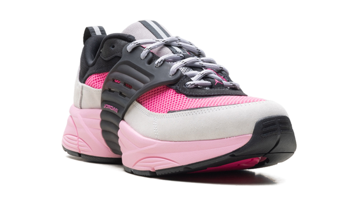 Overkicks - Air Jordan Trunner O/S Wolf Grey Pink Blast (IB3722-002) - detalle lateral interior