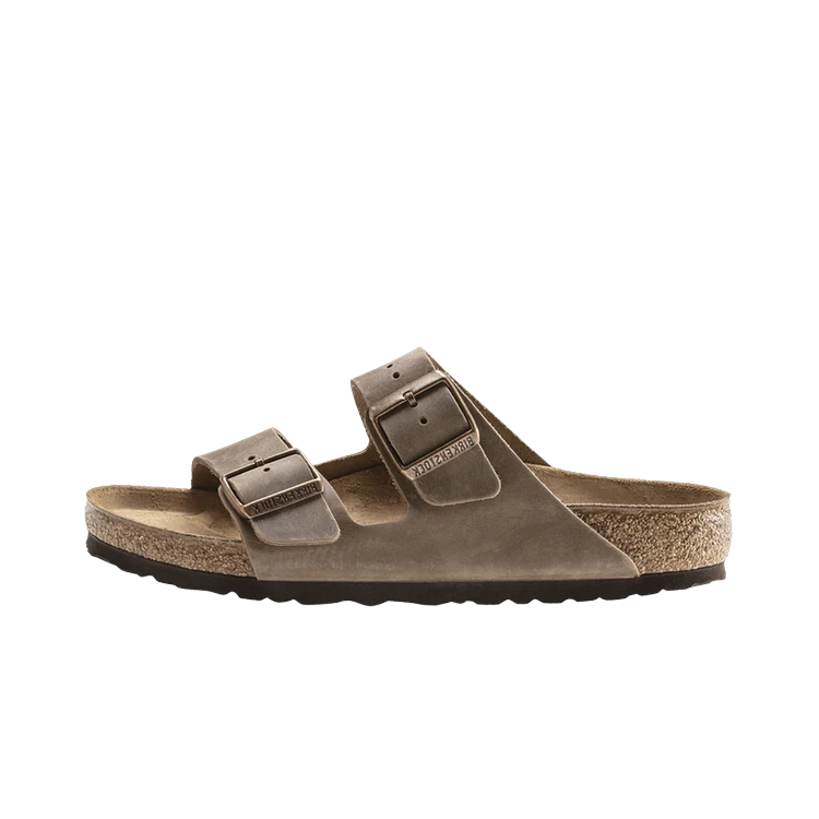 Overkicks - Birkenstock Arizona Oiled Leather Tobacco Brown (0352201/0352203) - vista lateral