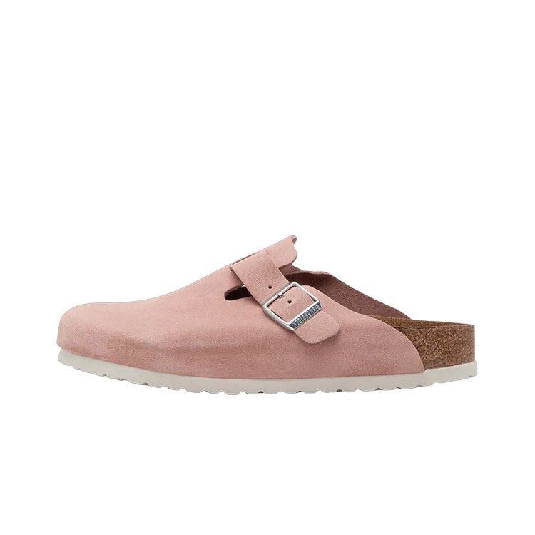 Overkicks - Birkenstock Boston Soft Footbed Suede Pink Clay (1023279 / 1023263) - vista lateral