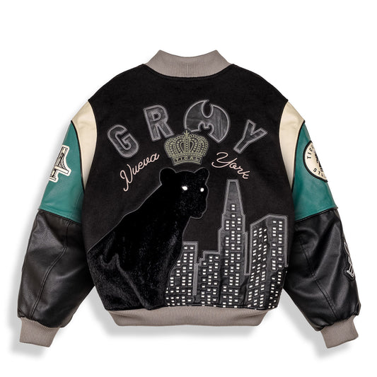 Overkicks - Chaqueta Tical X Grimey Baseball Black (GBJK211-BLK) - imagen 2