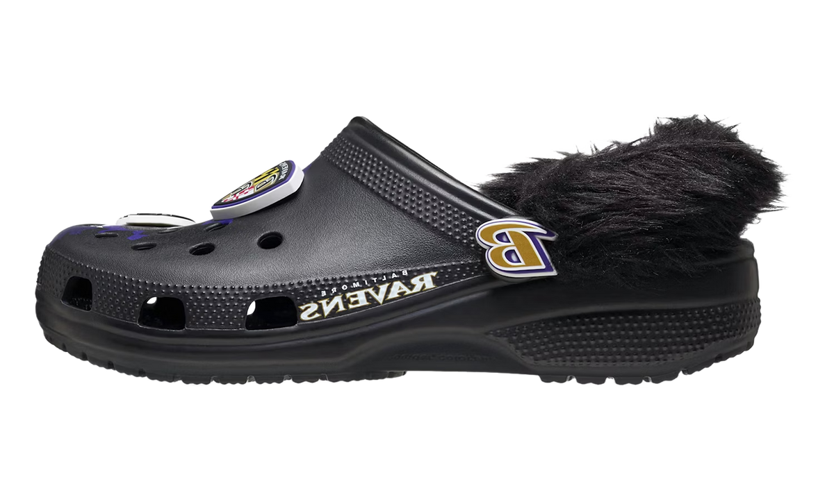 Overkicks - Crocs Classic Clog NFL Baltimore Ravens (213166-90H) - vista lateral