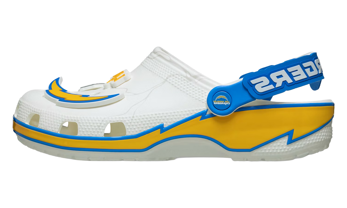 Overkicks - Crocs Classic Clog NFL Los Angeles Chargers (213170-90H) - vista lateral