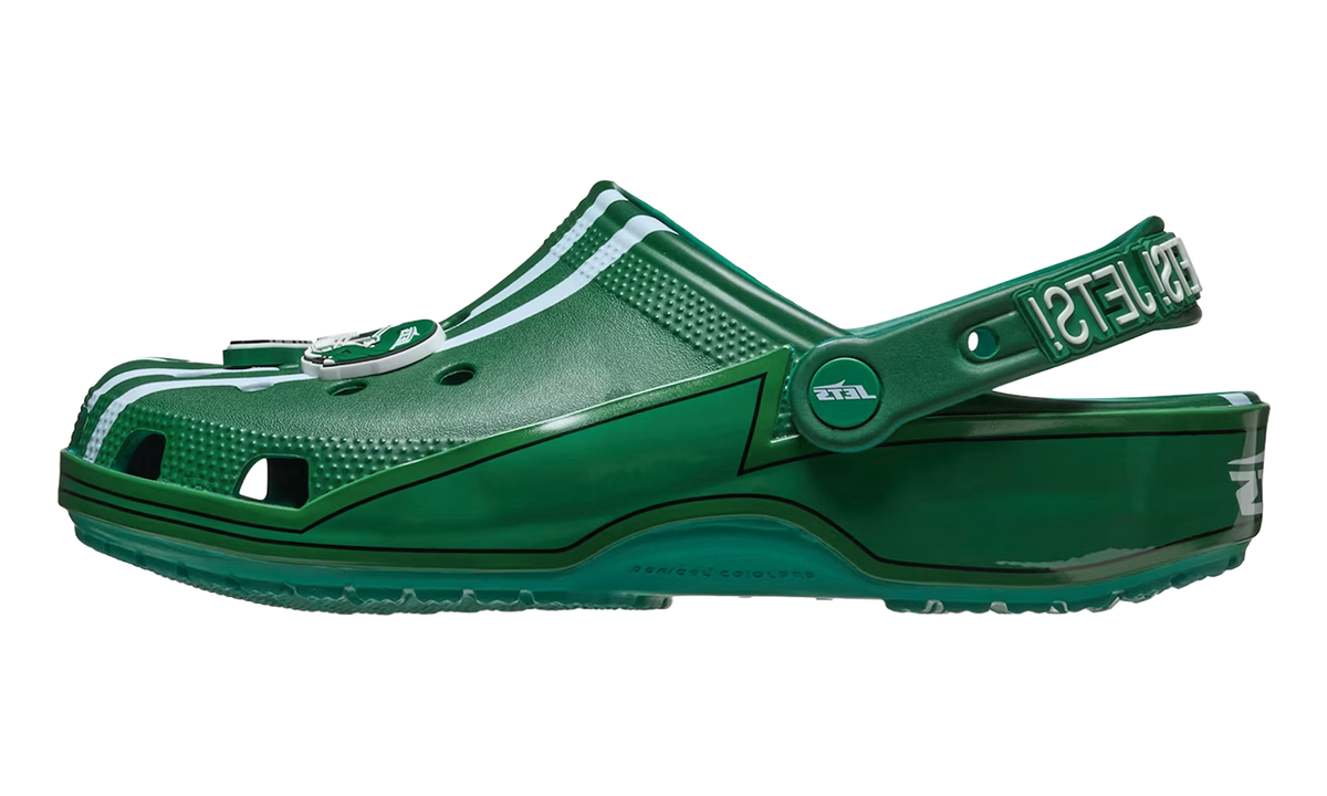 Overkicks - Crocs Classic Clog NFL New York Jets (212739-90H) - vista lateral
