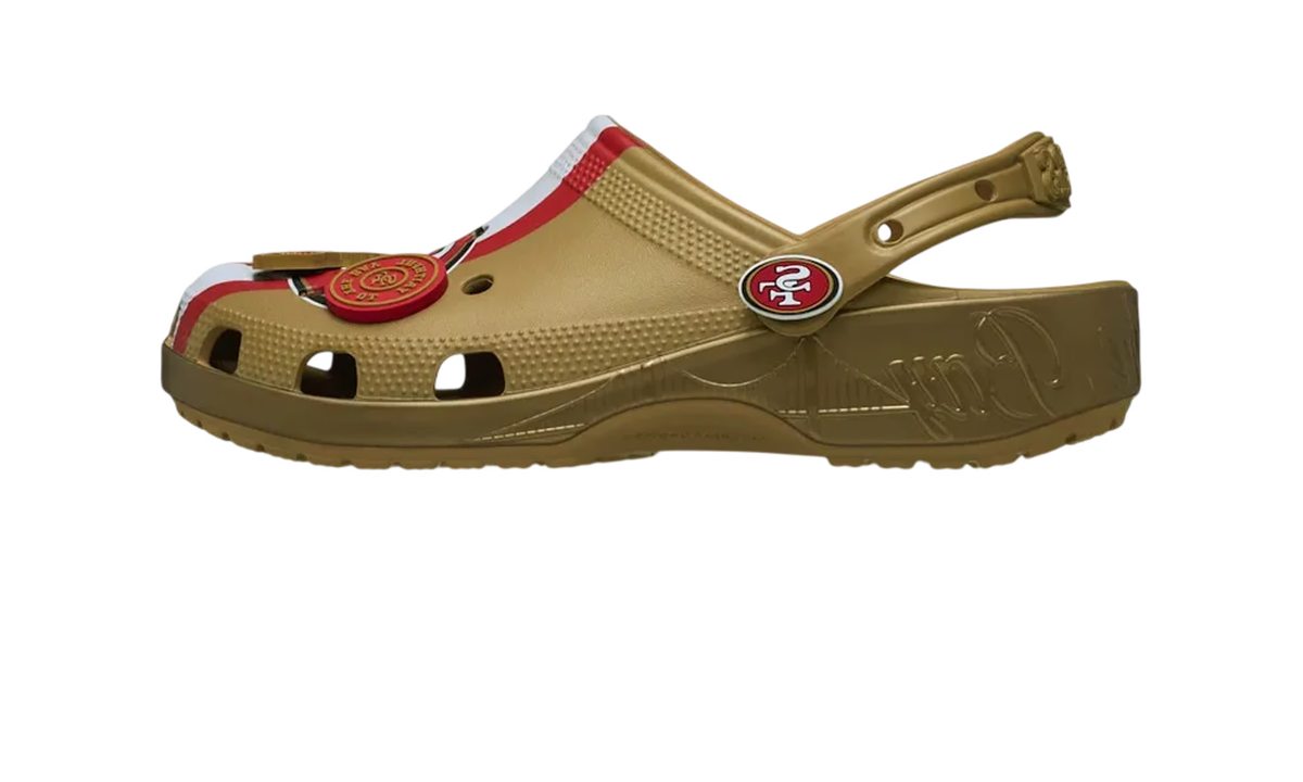 Overkicks - Crocs Classic Clog NFL San Francisco 49ers (212445-90H) - vista lateral