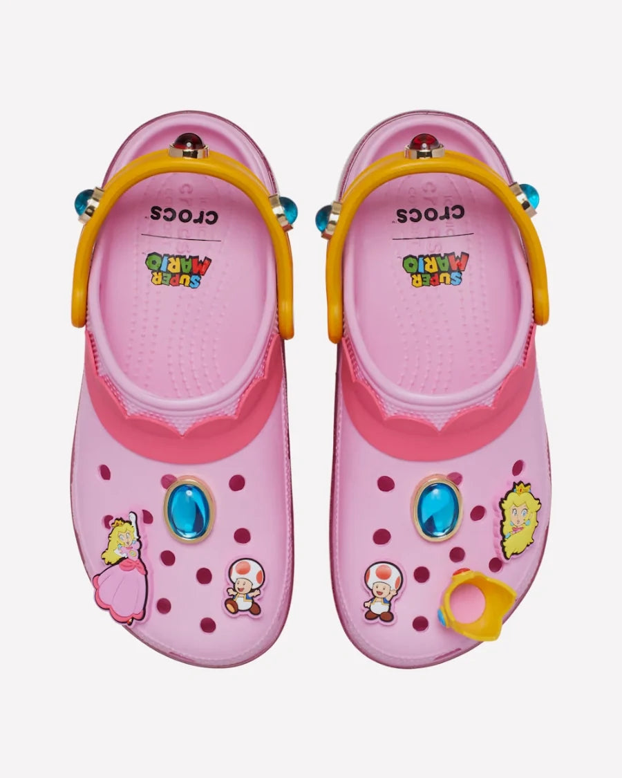 Overkicks - Crocs Classic Platform Clog Super Mario Bros. Princess Peach (Womens) (212137-90H) - imagen 5