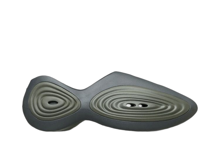 Overkicks - Crocs Ripple Clog Graphite Dusty Olive (214154-1G0) - vista lateral