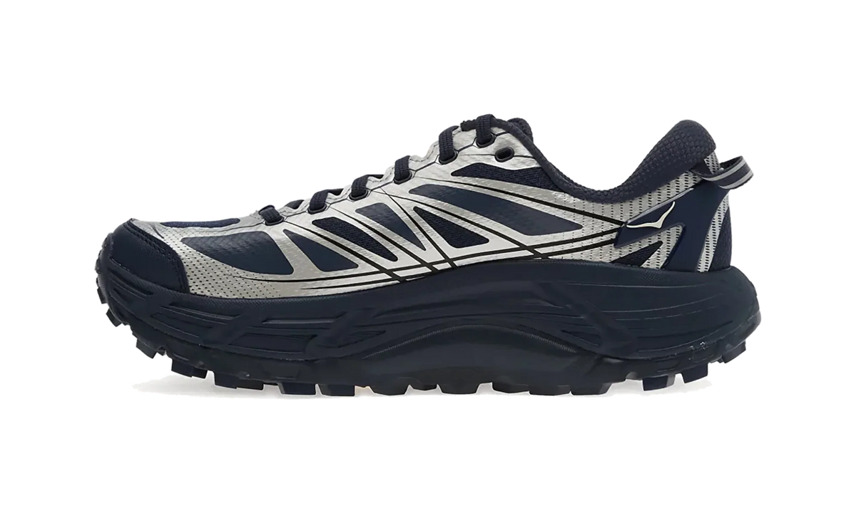 Overkicks - Hoka One One Mafate Speed 2 Varsity Navy Silver (1126851-VYNV) - vista lateral