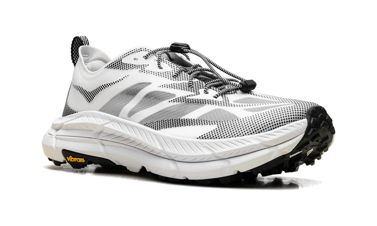 Overkicks - Hoka One One Mafate Speed 4 Lite White Black (1168971-WBLC) - detalle lateral interior