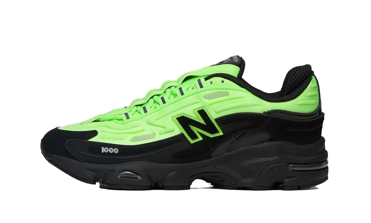 Overkicks - New Balance 1000 Lime Black (M1000DD) - vista lateral