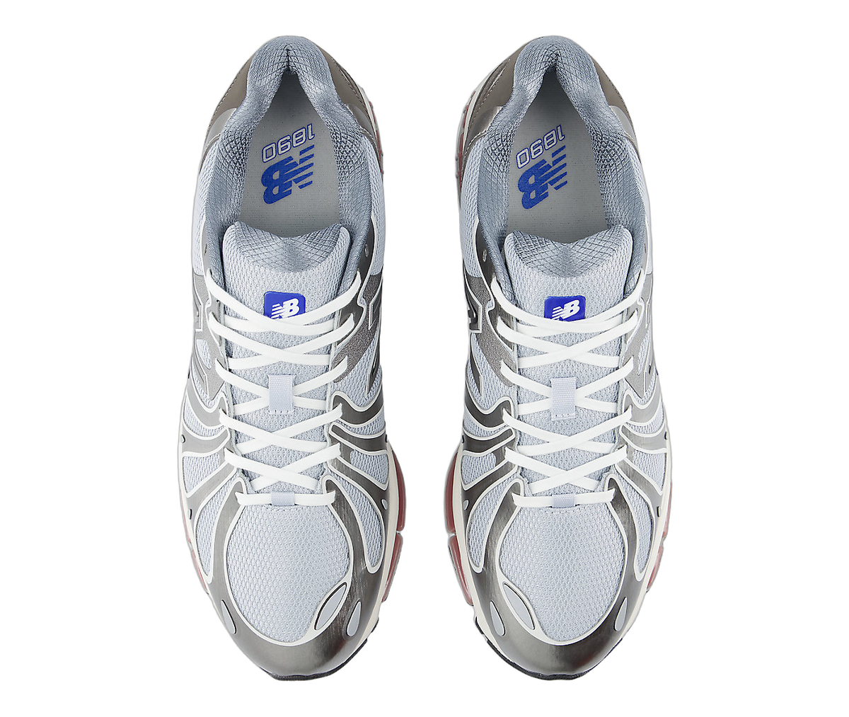 Overkicks - New Balance 1890 Dark Silver Metallic Granite (U18907NG) - par completo