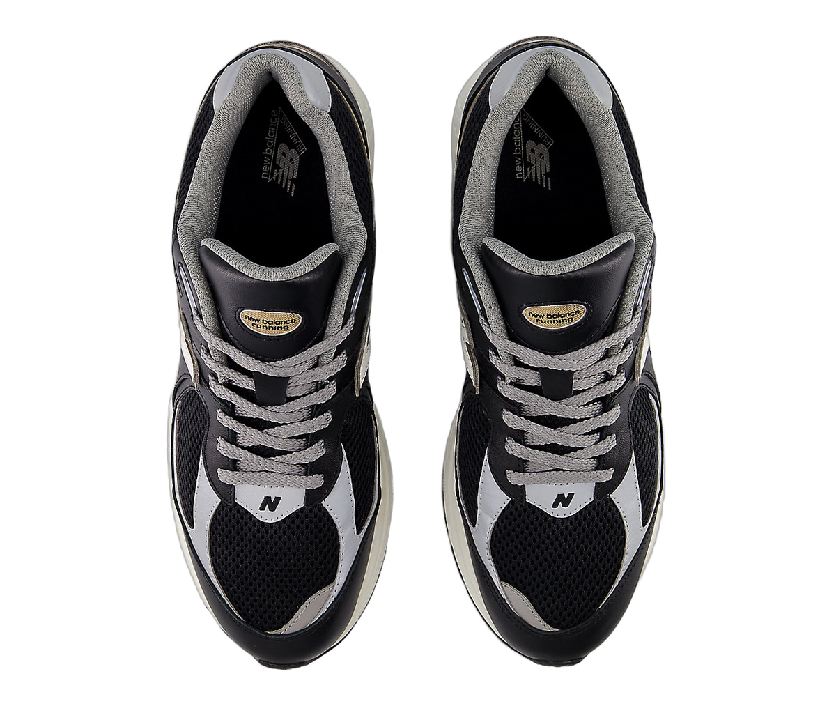 Overkicks - New Balance 2002R Black Sea Salt Gold Metallic (M2002RPO) - detalle suela