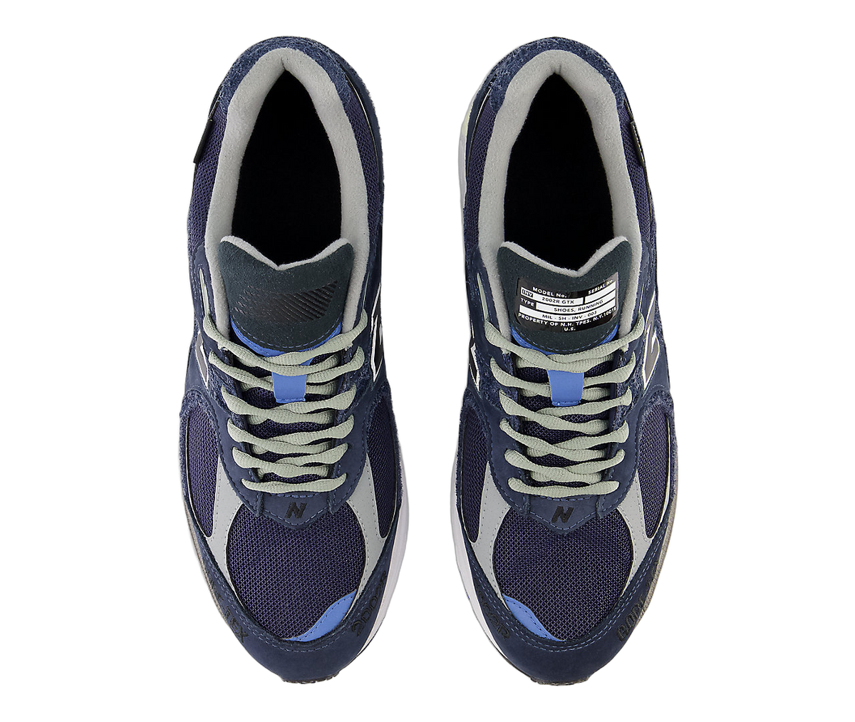 Overkicks - New Balance 2002R Invincible x N.Hoolywood Gore-Tex Navy (M2002RXH) - par completo