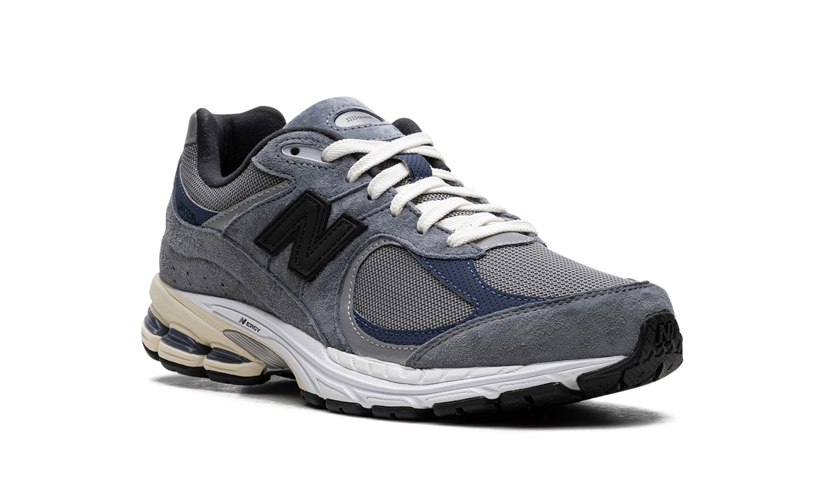 Overkicks - New Balance 2002R JJJJound Storm Blue (M2002RU2) - detalle lateral interior