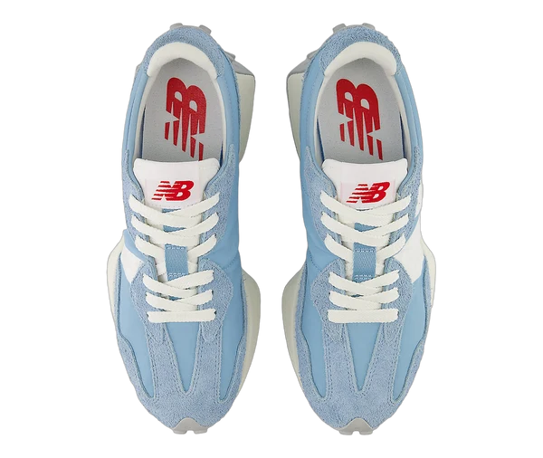 New Balance 327 Timberwolf Sea Salt Light Chrome Blue (Women's)