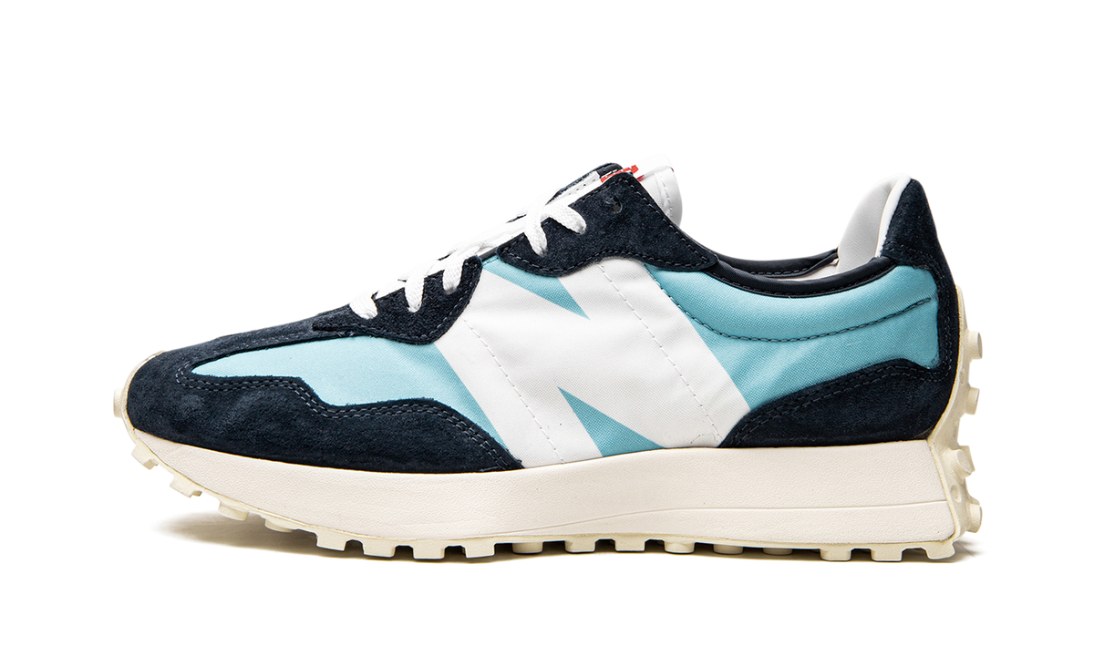 Overkicks - New Balance 327 Navy White (Womens) (WS327CPB) - detalle