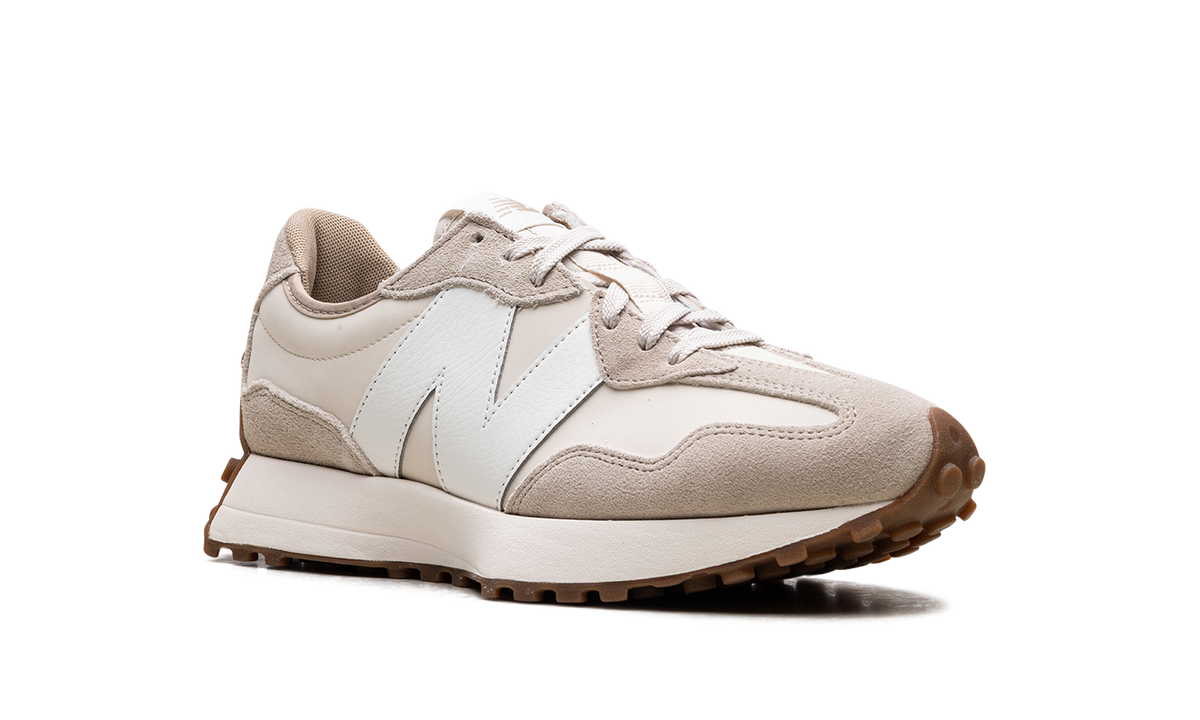 Overkicks - New Balance 327 Oatmeal White (MS327ASL) - detalle lateral interior
