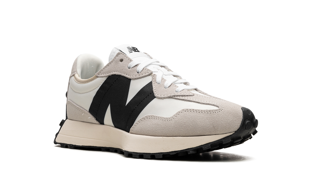 Overkicks - New Balance 327 Sea Salt Black (MS327FE) - detalle lateral interior