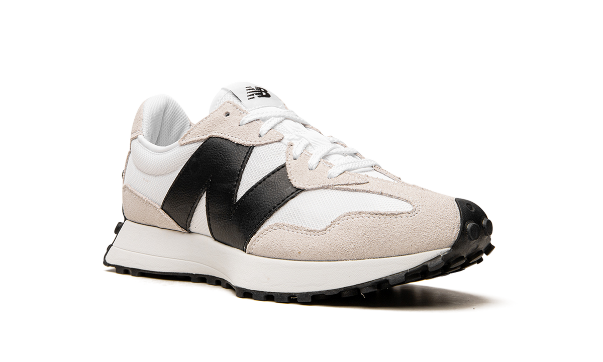 Overkicks - New Balance 327 White Black (MS327CWB) - detalle lateral interior