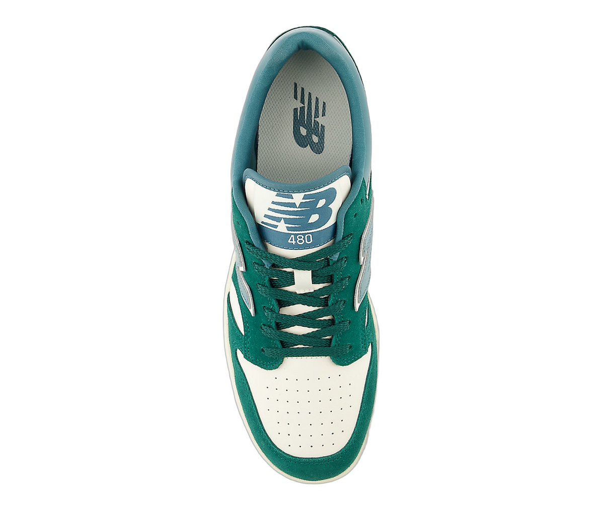 Overkicks - New Balance 480 Marsh Green Linen (BB480LPA) - par completo