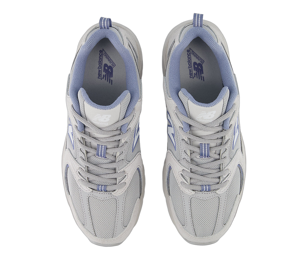 Overkicks - New Balance 530 Grey Matter Sea Blue (U530SMB) - par completo