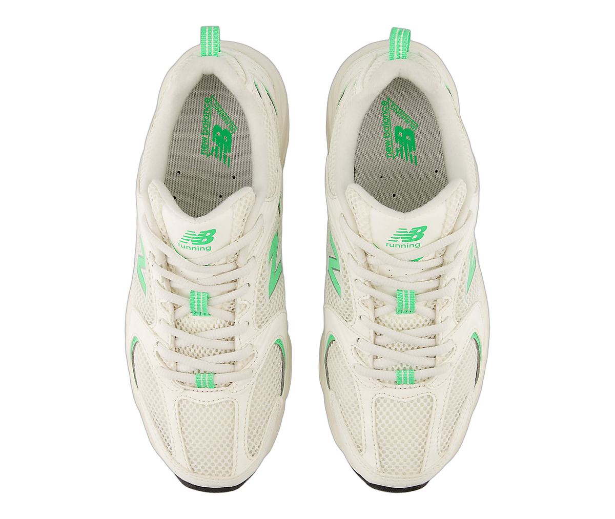 Overkicks - New Balance 530 Sea Salt Lime Leaf (U530CSI) - par completo