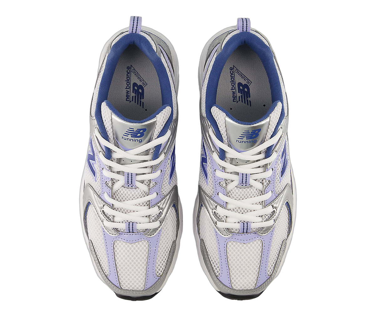 Overkicks - New Balance 530 Silver Metalic Magic Blue (U53052N) - par completo