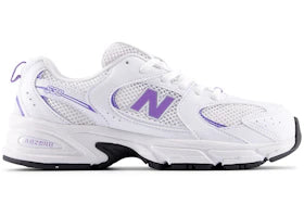 Overkicks - New Balance 530 White Violet Crush (GS) (GR530CI) - vista lateral