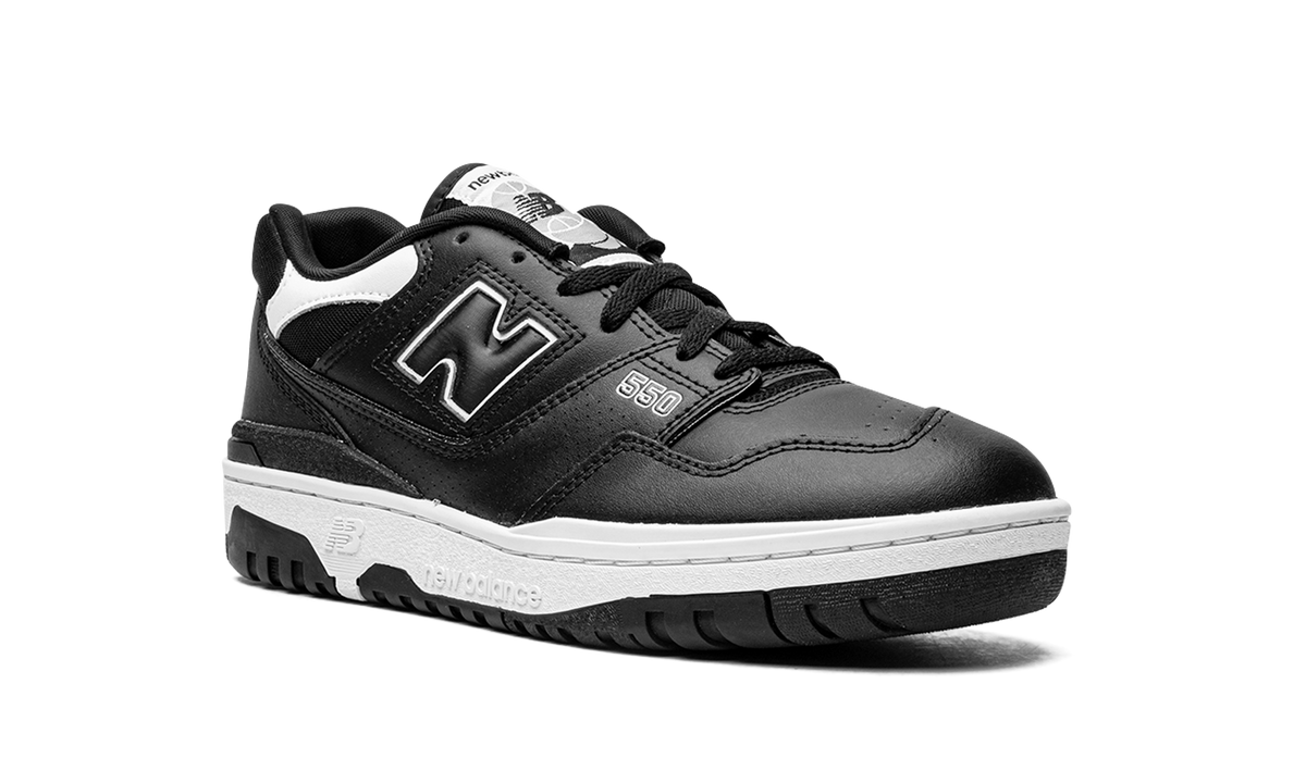 Overkicks - New Balance 550 Black White (BB550SV1) - detalle lateral interior