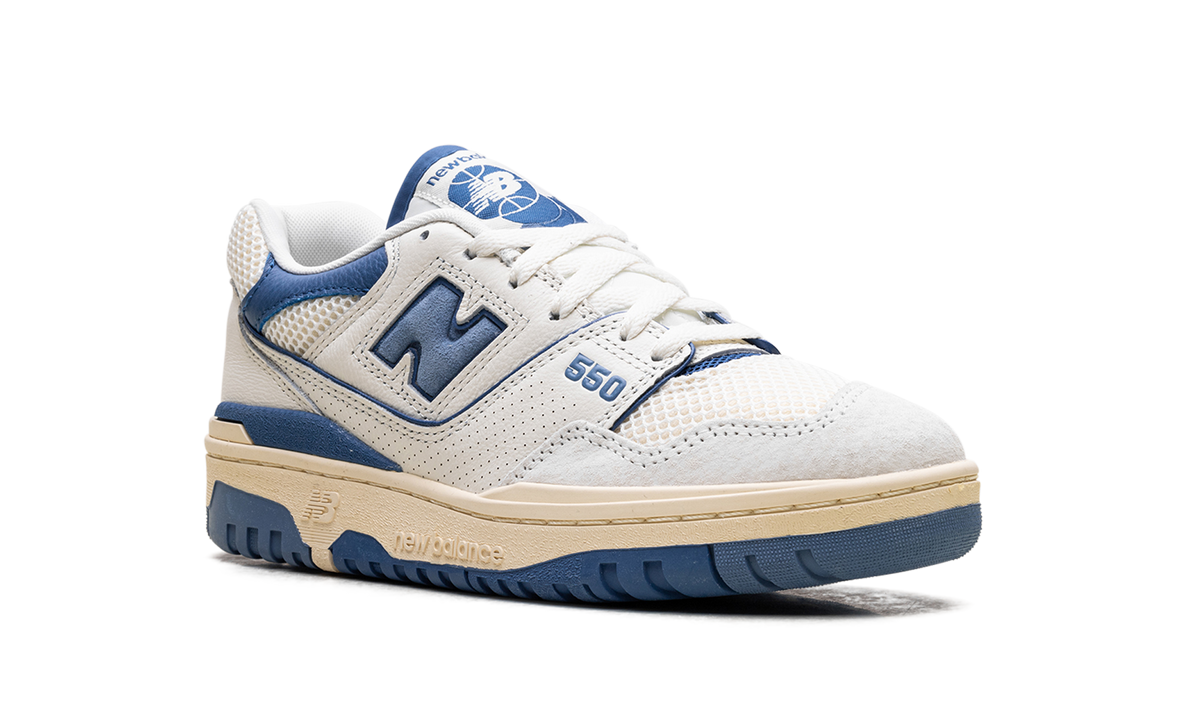 Overkicks - New Balance 550 Sea Salt Pack Blue Agate (BB550CPD) - detalle lateral interior
