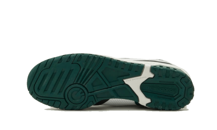 Overkicks - New Balance 550 White Green Black (BB550LE1) - par completo