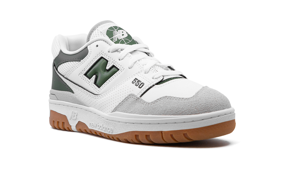 Overkicks - New Balance 550 White Nori (BB550ESB) - detalle lateral interior