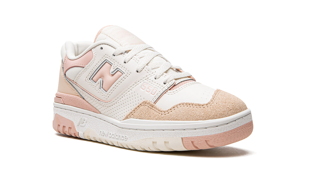Overkicks - New Balance 550 White Pink (Womens) (BBW550WP) - detalle lateral interior