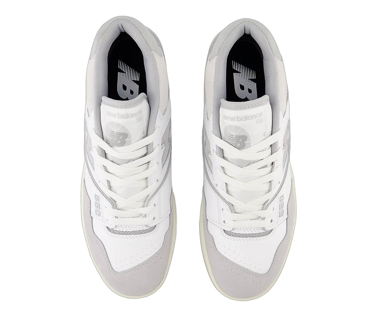 Overkicks - New Balance 550 White Rain Cloud (BB550NEA) - detalle suela