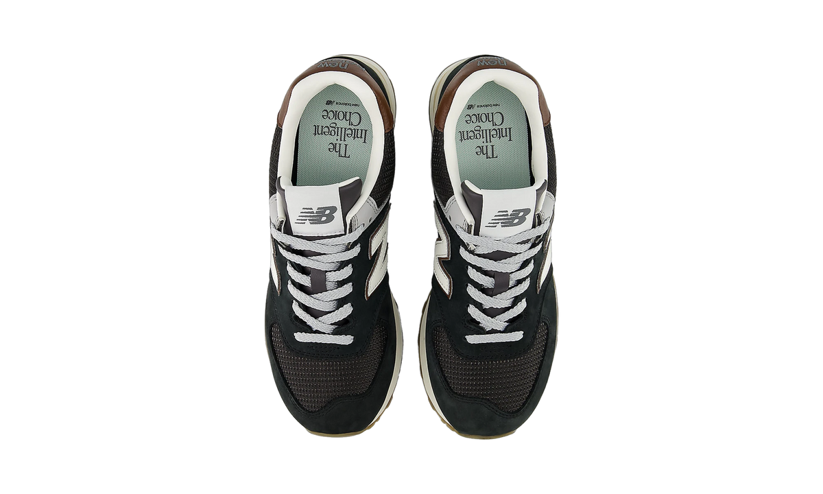Overkicks - New Balance 574 Brown Dark Silver Metallic (U5748SB) - detalle suela