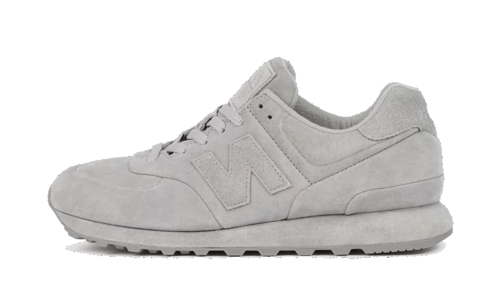 Overkicks - New Balance 574 Ghost Stone Island Dust Grey (U574BSSG) - vista lateral